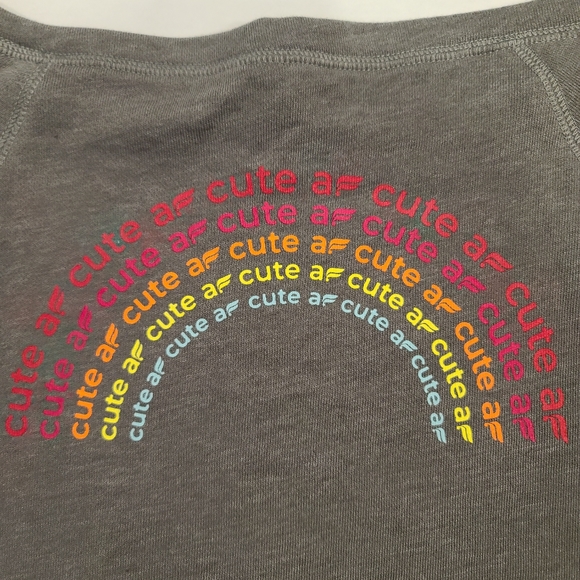 Fabletics Cute AF Isabel Terry Widesleeve Pullover - Picture 6 of 9